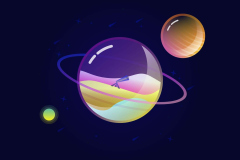 Verrekijker - planeet